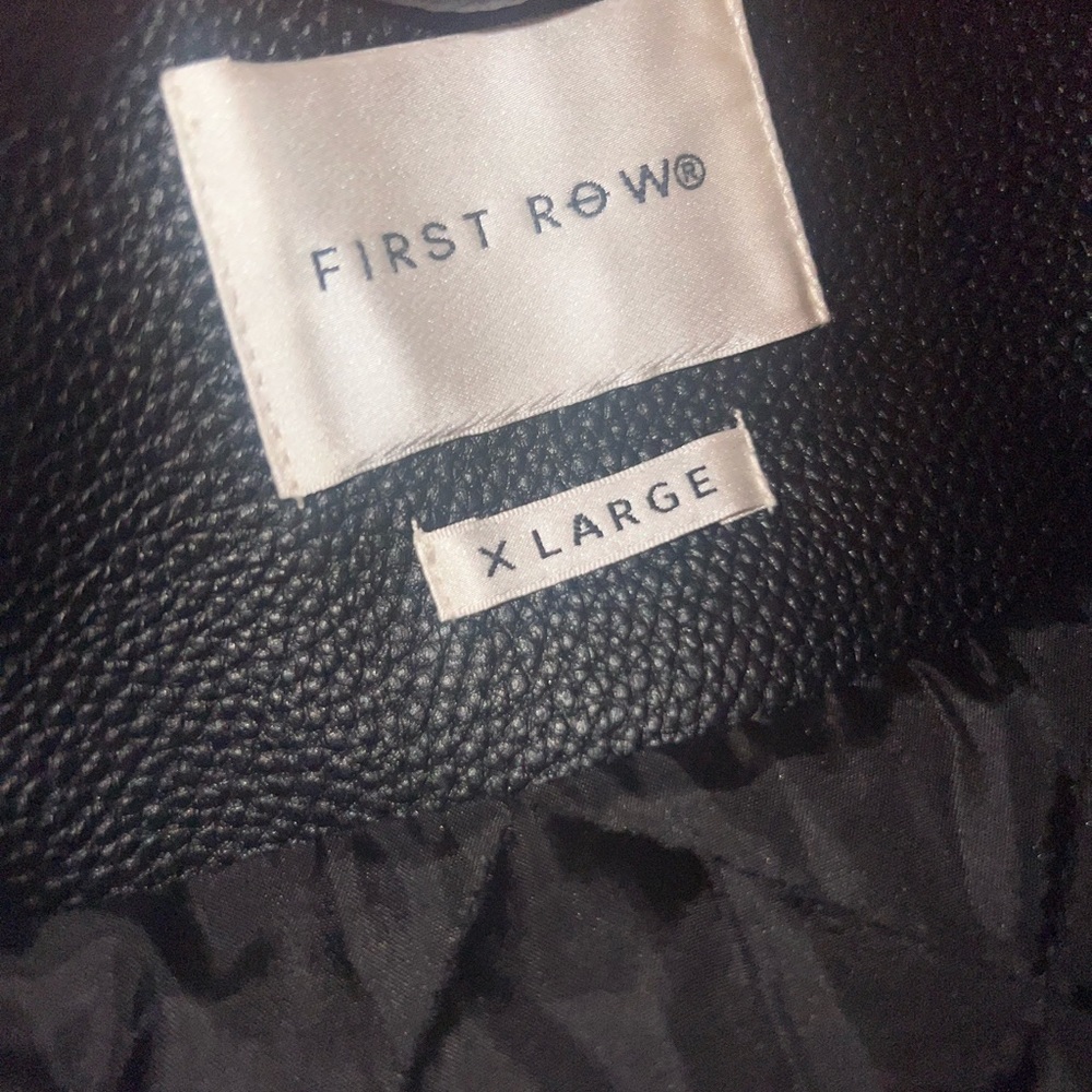 First Row Leather Racing Jacket - Picture 5 of 6